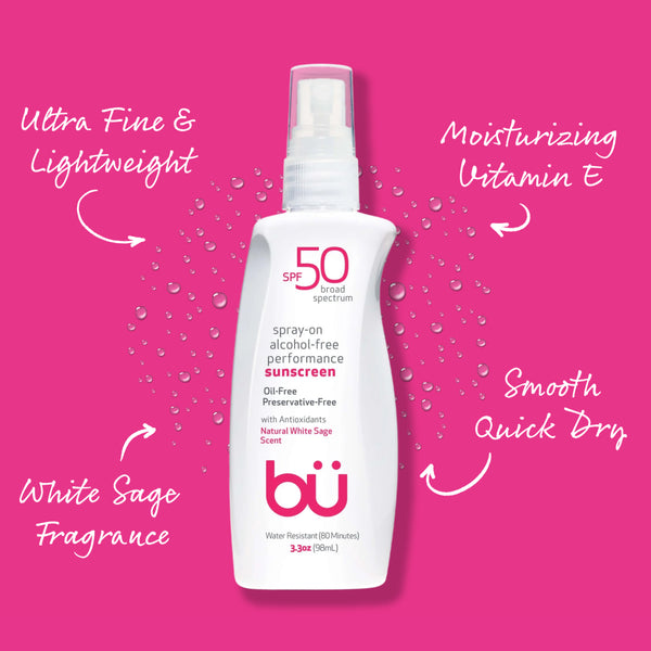 Bu SPF 50- Nature’s Sunscreen™- with Natural Essence of White Sage
