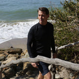 Bu Men’s Long Sleeve Crew Neck UPF 50+