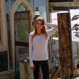 Bu Women's Long Sleeve V-Neck UPF 50+