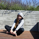 Bu Youth Long Sleeve Zip Hoodie UPF 50+