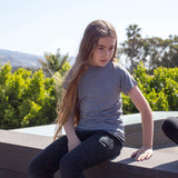 Bu Youth Short Sleeve Crew Neck UPF 50+