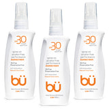 3-Pack (3.3oz) SPF 30 Alcohol-Free Sunscreen Spray- Citrus